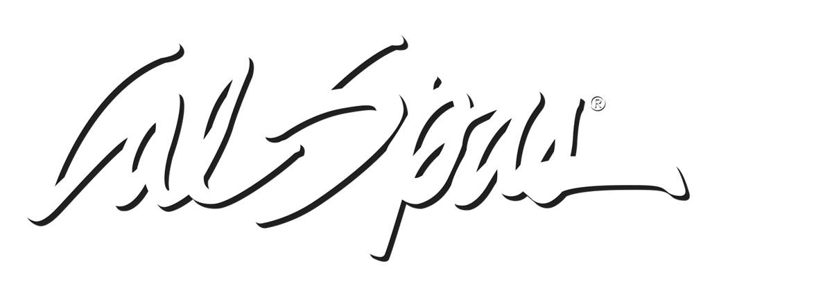 Calspas White logo hot tubs spas for sale Roswell