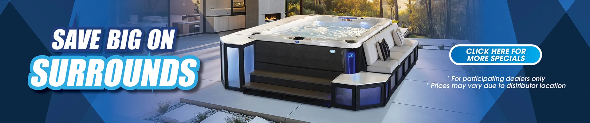 Calspas hot tub being used in a family setting - Roswell