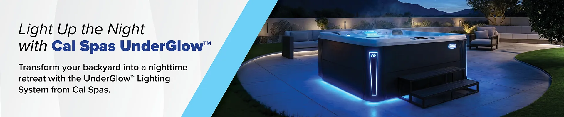 Calspas hot tub being used in a family setting - Roswell